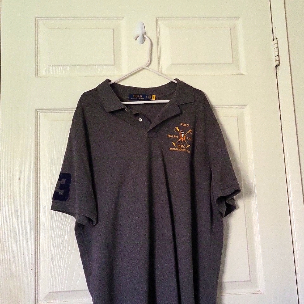 Ralph Lauren grey polo shirt size XL